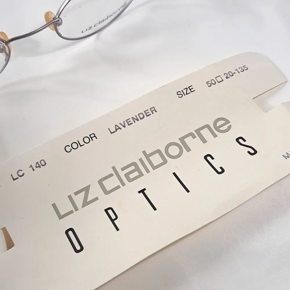 Liz Claiborne eyeglasses frame LC‎ 140 Lavender pastel purple 50-20-135 women's